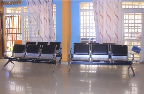 Espace accueil – Réception du CH DOCS-RDC